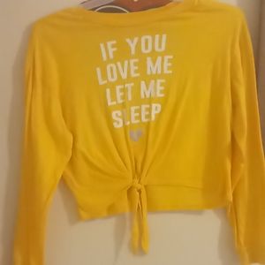 Made night long sleeve shirt